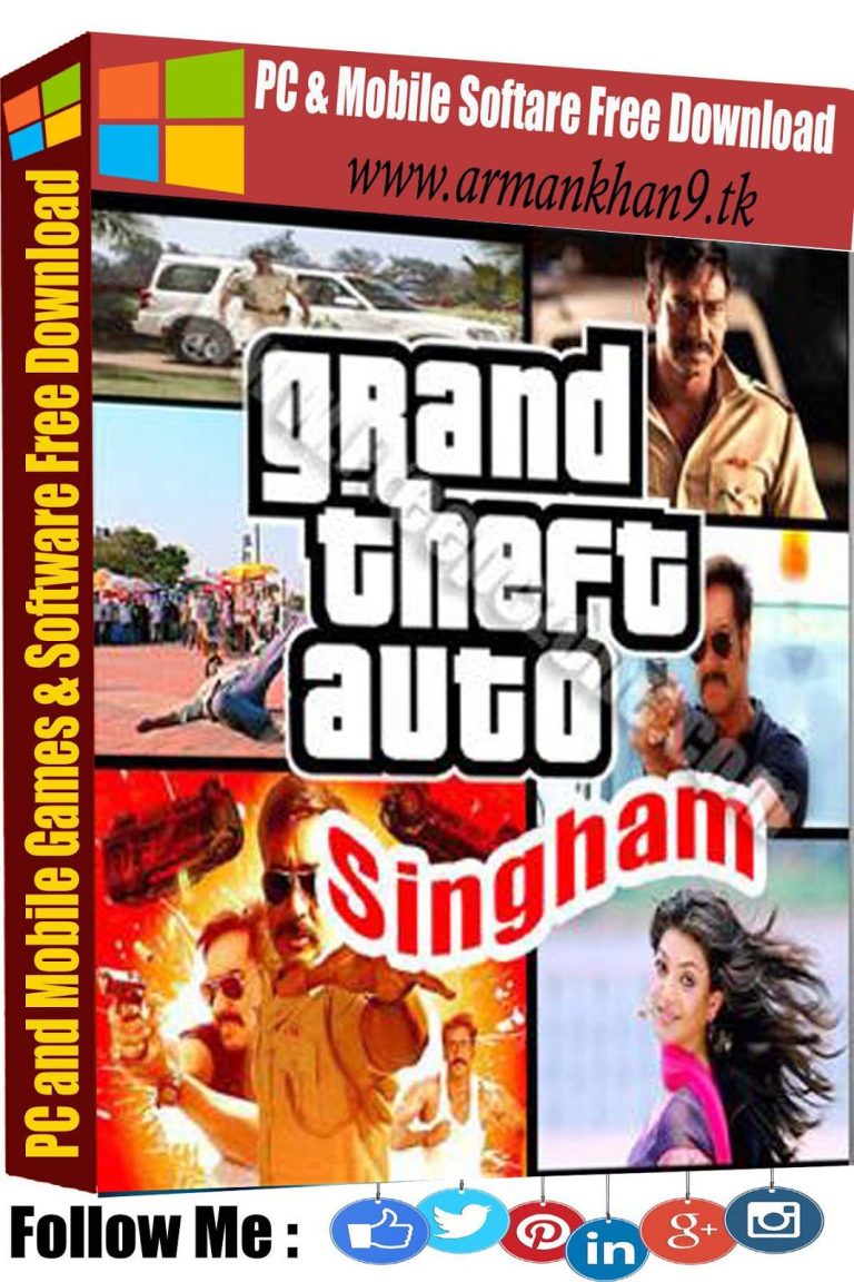 GTA Singham Game For PC Best Action Adventure Video Game Setup